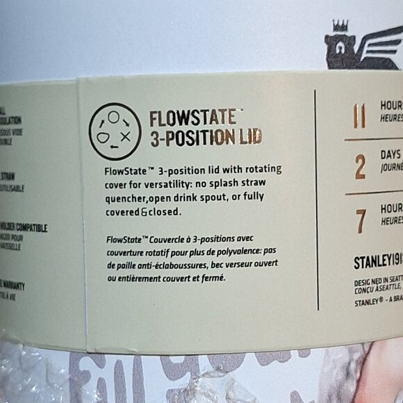 Stanley Labubu The Quencher H2.0 Tumbler 40 oz - New in box - Picture 13 of 13